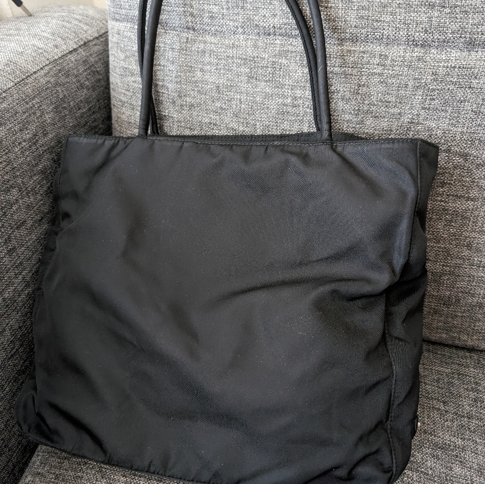 Prada nylon tote bag